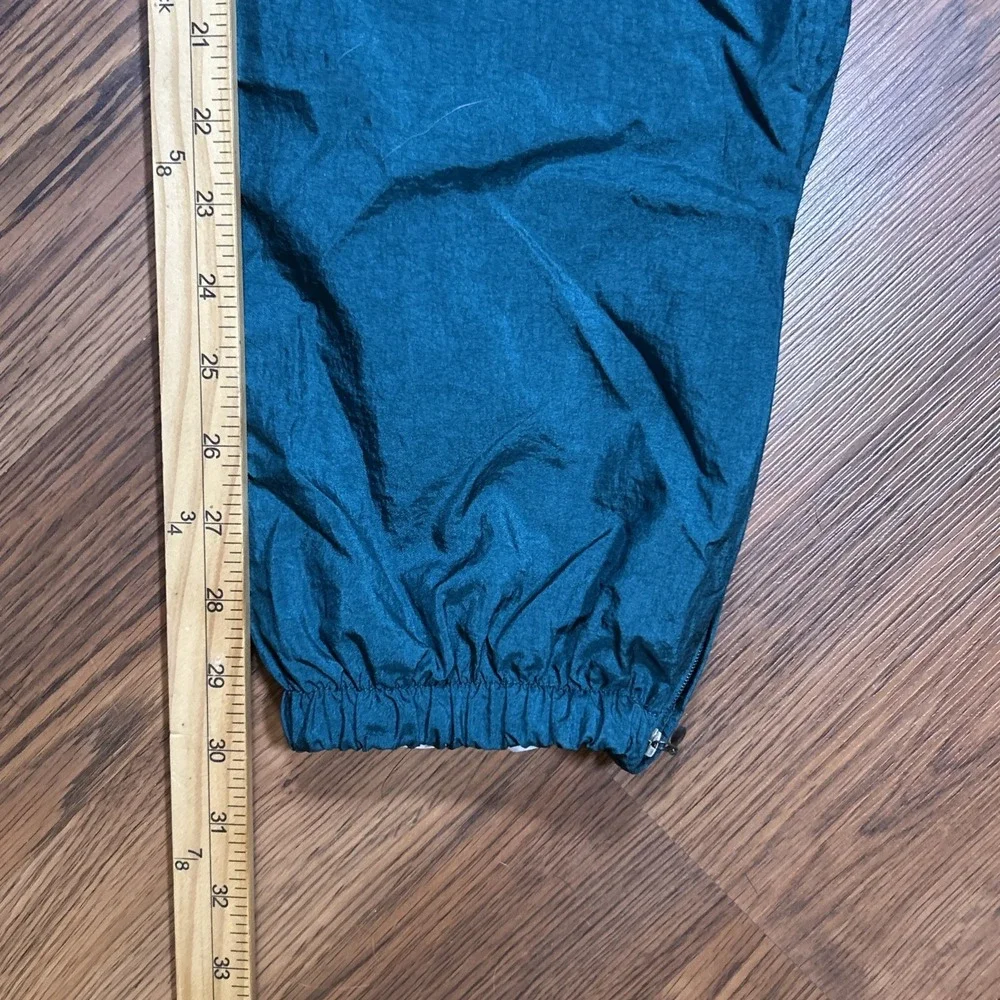 Vintage 80s 90s Green Adidas Winbreaker Pants Men M Athletic Sports Run Jogging